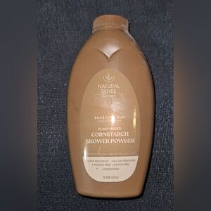 Natural Sense Brazilain Sun Cornstarch Shower Powder 10oz BNIB